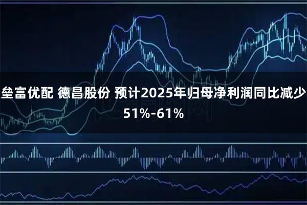 垒富优配 德昌股份 预计2025年归母净利润同比减少51%-61%